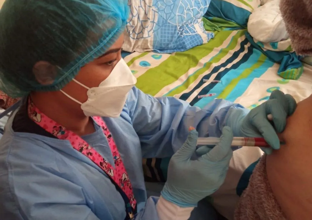 Aplicación de inyectables a domicilio